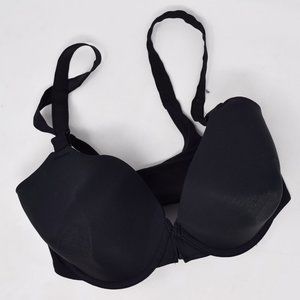 Felina Paramour Bra 34DDD Black Underwire Padded Front Close 235455 Everyday